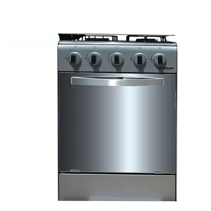 Gazinière SMART TECHNOLOGY STC-5050S 4 feux avec four inox