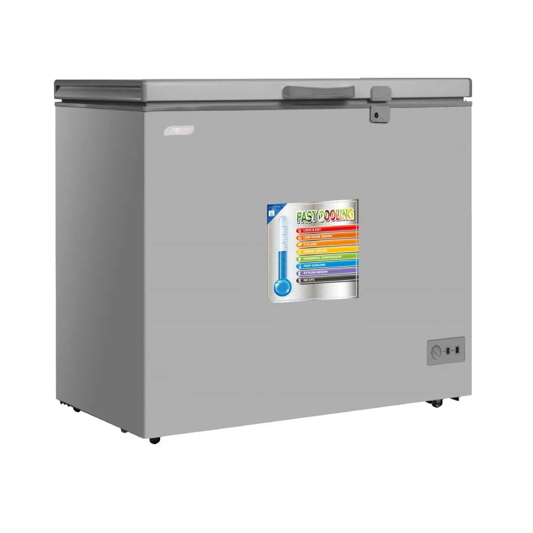 Congélateur horizontal SMART TECHNOLOGY STCC-290H 192 litres gris