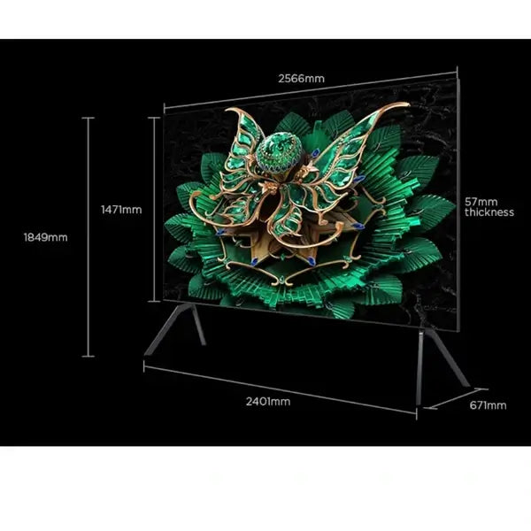 TV TCL 115 pouces 115C7K vue 2