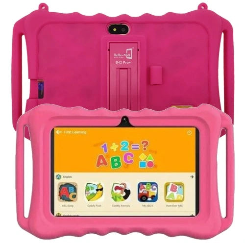 BEBE TAB Tablette Éducative – B42 Pro Plus – 7 Pouces – Wifi – 4GB RAM / 128Go – Jeux + Sac Dos + Etui Offert