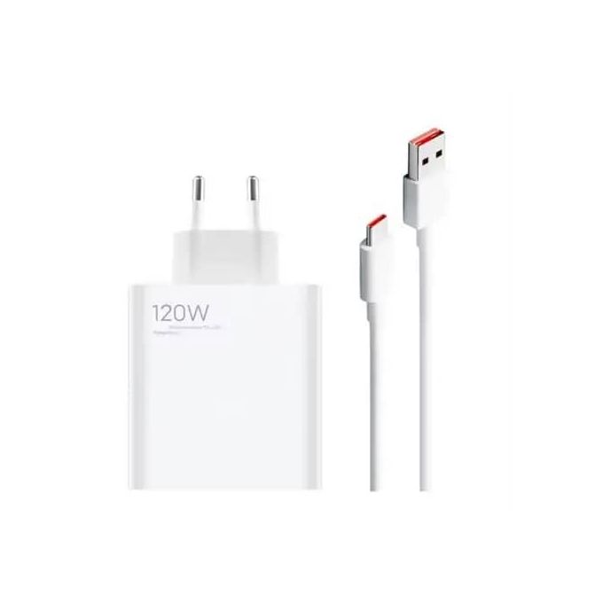 CHARGEUR 120W USB-TYPE C - CHARGE RAPIDE - BLANC