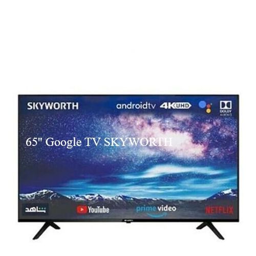Skyworth Google TV LED 65" 4K Ultra HD - 65SUF9660 - Noir - Garantie 12 Mois
