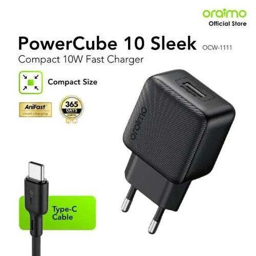Charger Kit Oraimo OCW-1111EL Black – chargeur USB 5V 2A avec câble Micro-USB