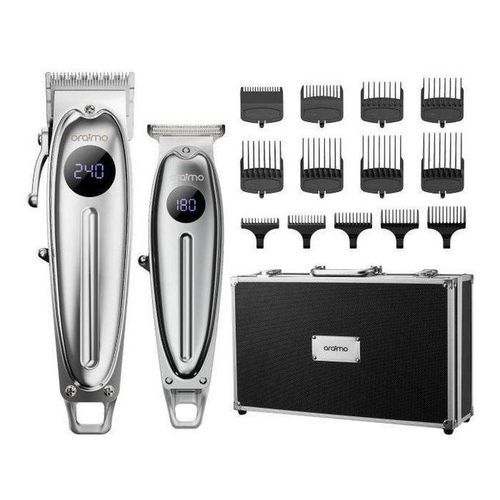 SmartBarberKit OCS-550 – tondeuse de précision en alliage d’aluminium et acier inoxydable