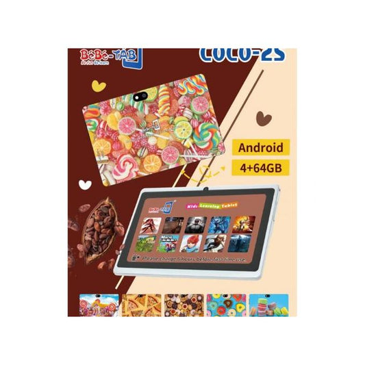 BEBE TAB Tablette Educative - 7 Pouces - 4GB Ram -64Go Rom Coco-25