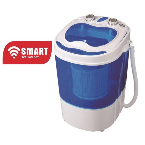 Machine à laver STMLS-3K – 3 Kg – Essorage 1 Kg – Compacte et Économique – Idéale pour appartements et studios – Garantie 12 mois