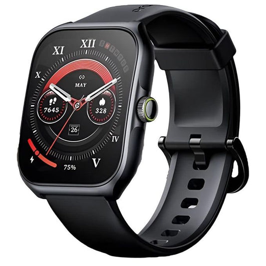 Oraimo Montre Connectée Watch Nova AM OSW-812 - Écran Amoled Incurvée 2,01 - Appel HD - Santé Sport Loisirs