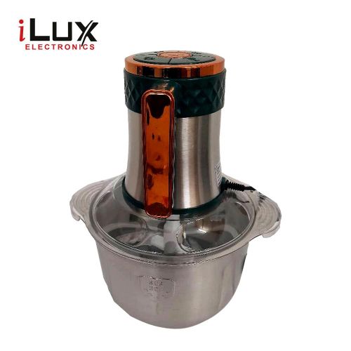 Ilux Machine à Piler Foutou - Hachoir LX-1023SS - 5 L - 500W