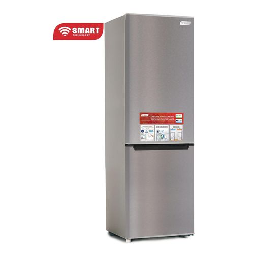 SMART TECHNOLOGY Réfrigérateur Combiné DFRST 3 Tiroirs 270L(STCB-305M) - Gris