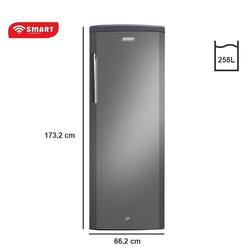 Congélateur vertical STCD-355 avec design moderne et poignées élégantes