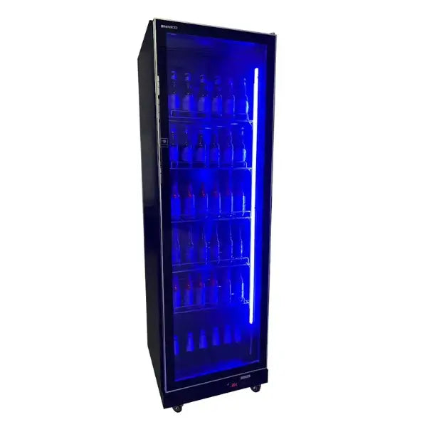 Refroidisseur vertical une porte Nasco 330 L 6 niveaux de rangement Classe climatique NAS-HA715-1DR — vue 3