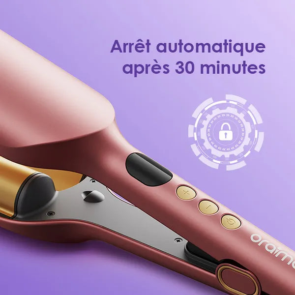 Résultat avant après boucles volumineuses avec Oraimo OHW-220N