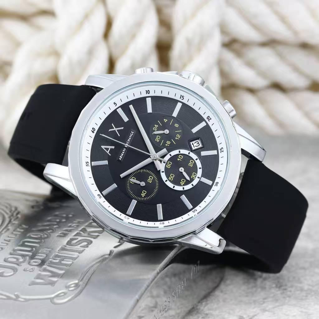 Montre Élégante AX – Style Luxe & Performance noir