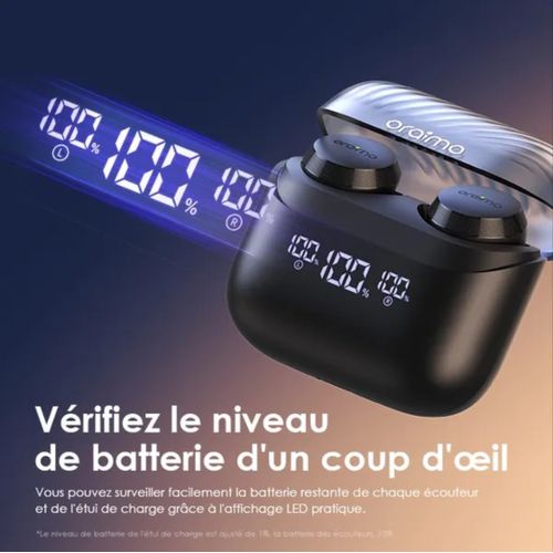 Oraimo AirBuds 4 OTW-340 – Écouteurs True Wireless