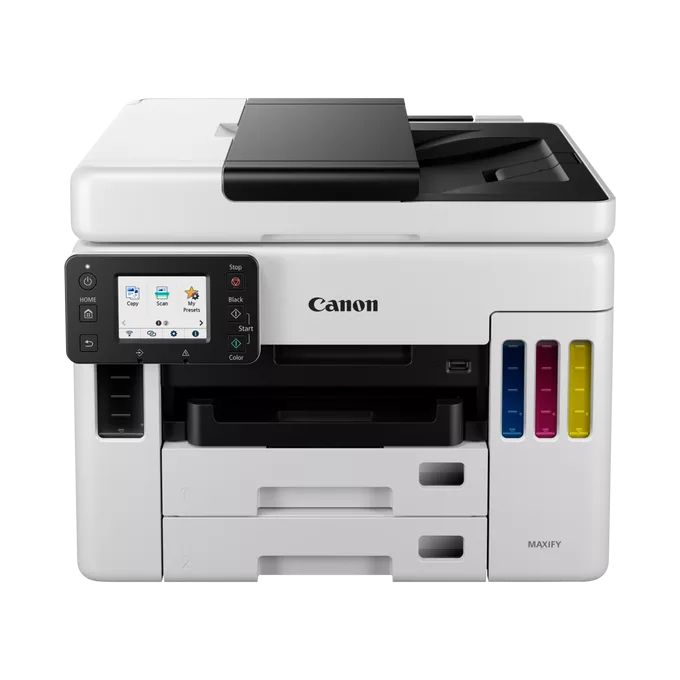 Canon MAXIFY GX7040 – Imprimante professionnelle 4-en-1 à réservoirs, Wi-Fi et Ethernet | 650 feuilles et Fax