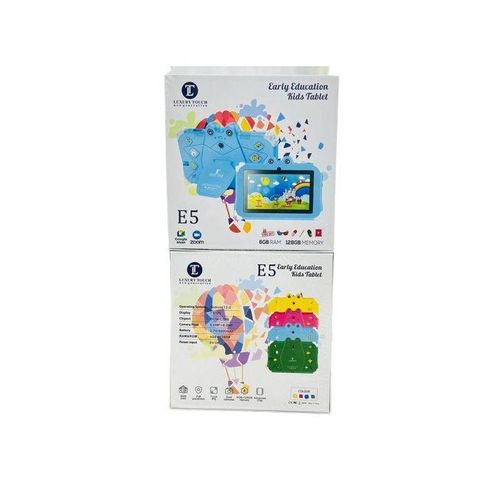 Tablette Éducative Luxury Touch E5 - 7 Pouces, 128GB/6GB RAM, Batterie 3000mAh