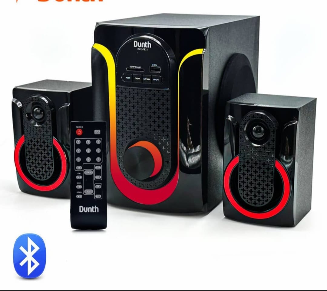 Mini chaîne OP 205 Hi-Fi Bluetooth avec enceintes stéréo et éclairage LED RGB