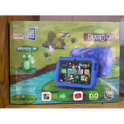 BEBE TAB Tablette Educative FROG 4--4GBram+128GB- ANDROID 10 2M+2M(Pixel) 7Pouce