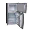 Nasco Refrigerateur - Knasf2-115 – 105 Lt (59Lt+46Lt) - Avec Cle - Argent