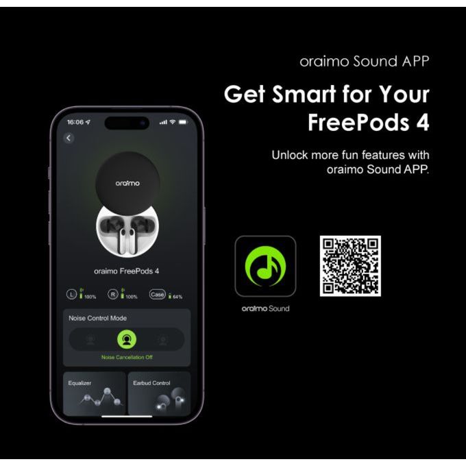 Oraimo - OEB-E105D - Écouteurs Bluetooth - Qualité Supérieure