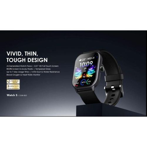 Montre intelligente Watch 5 Oraimo pour sport et notifications