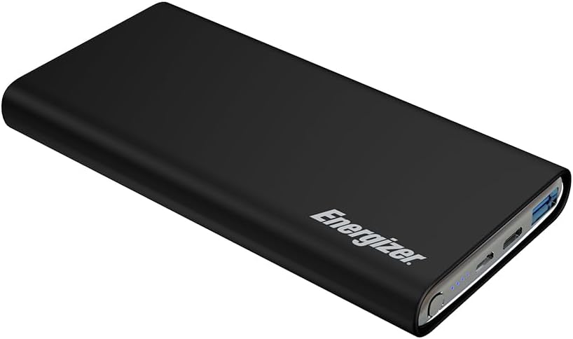 Energizer Ultimate Fast Charging Power Bank 10000mAH, Power Delivery 3.0 for iPhones, 22.5W UE10024PQ-BK