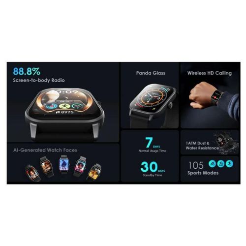 Montre connectée durable et élégante Oraimo OSW-805