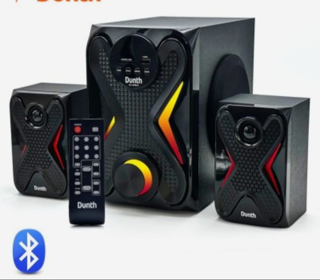 Mini chaîne OP 203 Hi-Fi Bluetooth avec enceintes stéréo et éclairage LED RGB