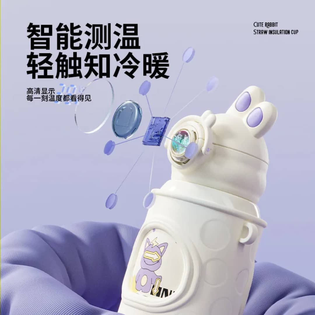 Gourde Intelligente Isotherme avec affichage Numérique -500ML