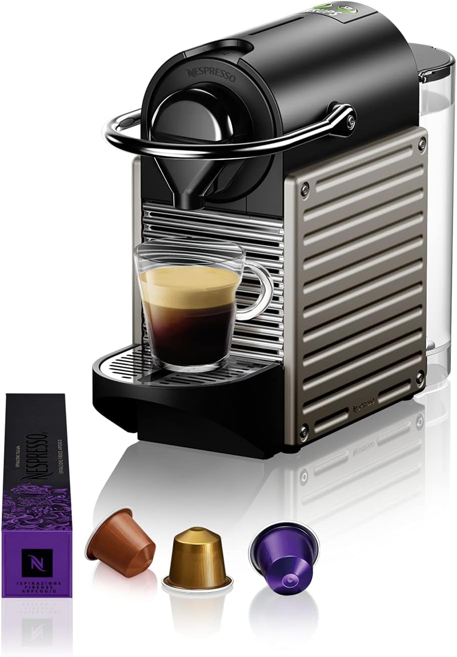 Machine à café - Capsules Nespresso - PIXIE - Noir –