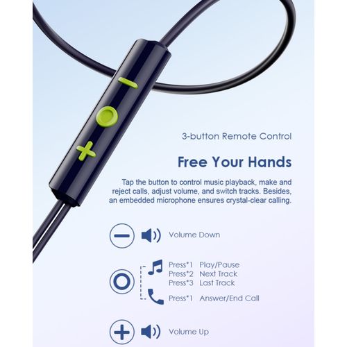 Écouteurs Oraimo Type-C compatibles smartphones et tablettes