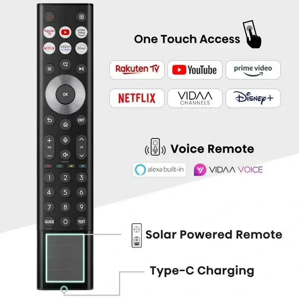 TV connectée mini led Hisense 85” Apple mobile Affichage DLED Résolution ULTRA HD 4K 85U7NAU — vue 2