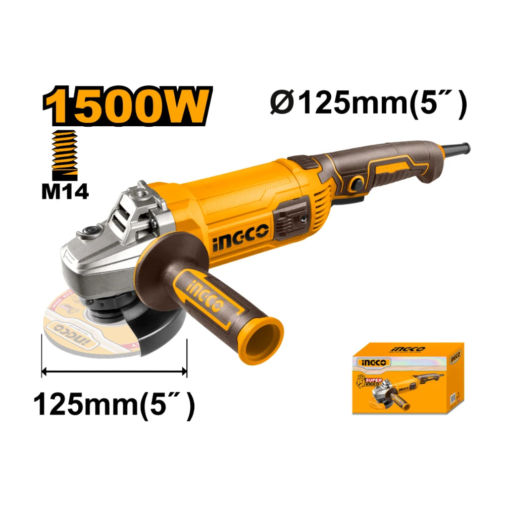 Meuleuse angulaire 1500 W INGCO AG150028