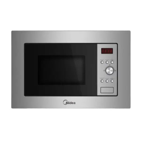 Four à micro onde encastré Midea 17 L 700 W 59,5X32X38,2 cm En acier inoxydable AM717BS7