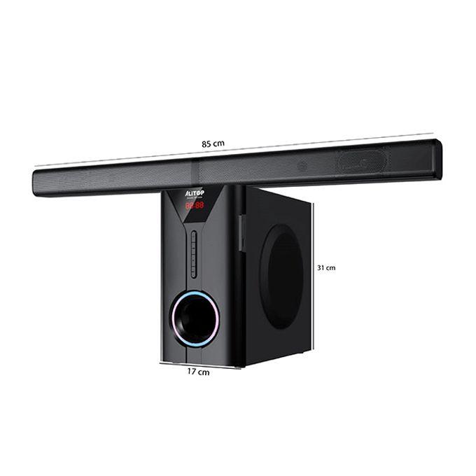 Alitop SP-2506 – Chaîne HIFI Bluetooth 60W | USB & Carte SD | Garantie | Côte d'Ivoire