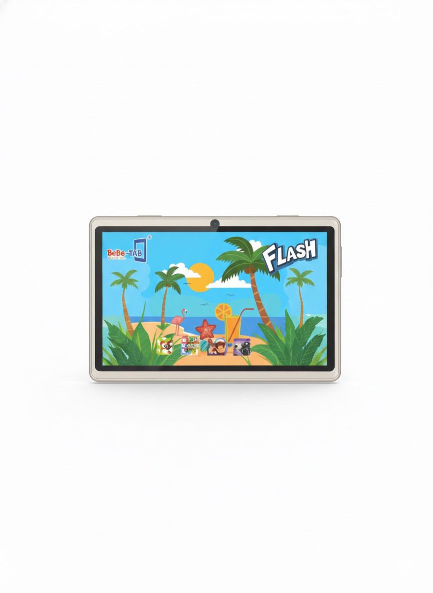 BEBE TAB Tablette enfant Bebe Flash TAB 7 pouces 256 Go/6 Go Wi-Fi avec cadeaux gratuits