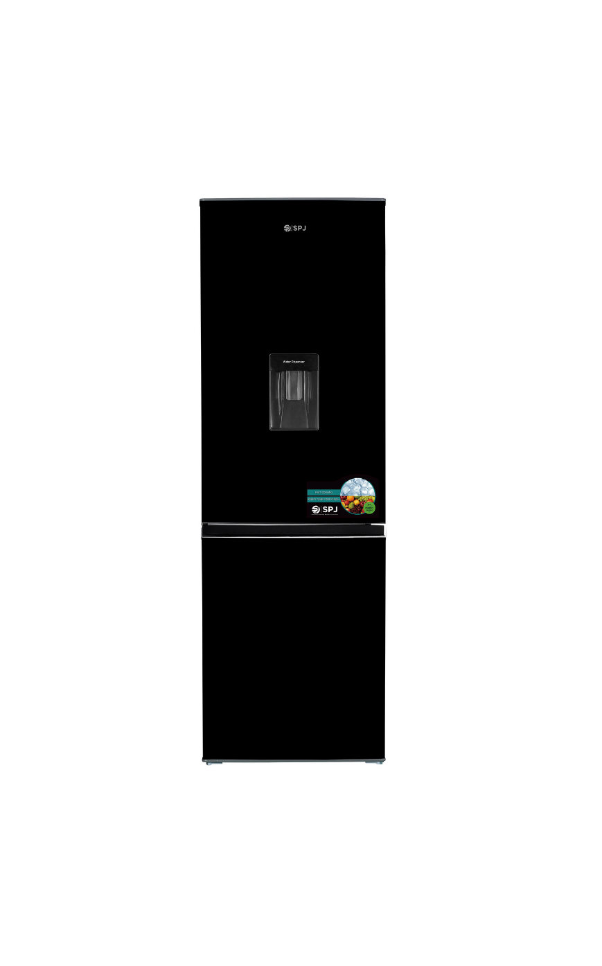 Réfrigérateur combiné 3 tiroirs avec fontaine à eau 430 L (noir) SPJ RFGD-BBLU429C