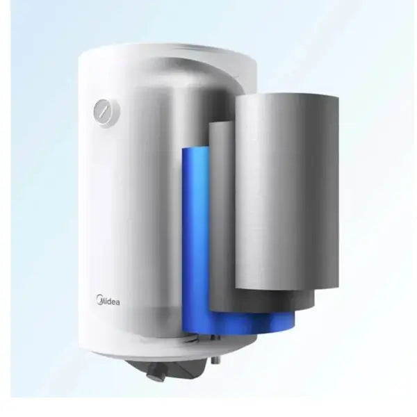 Chauffe eau électrique verticale Midea 30 L 1500 W Pot en émail Protection contre la D30-15FG — vue 3
