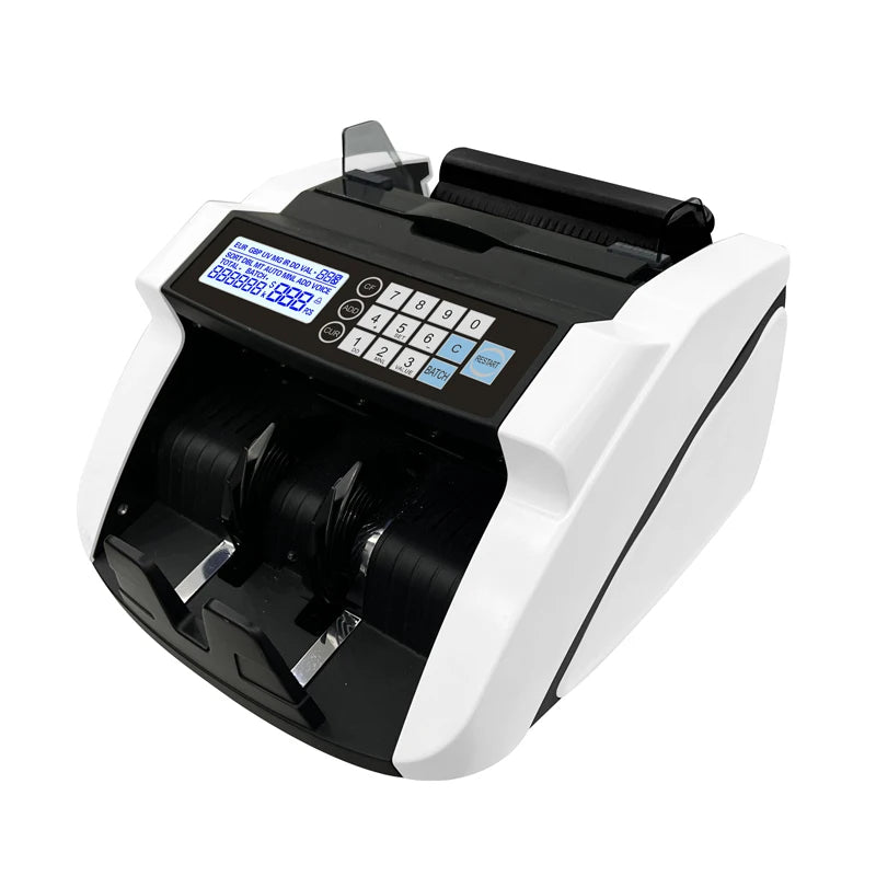 DJOK TL-MC-42 – Compteuse de Billets Professionnelle avec Détection de Faux Billets (UV/MG/IR)