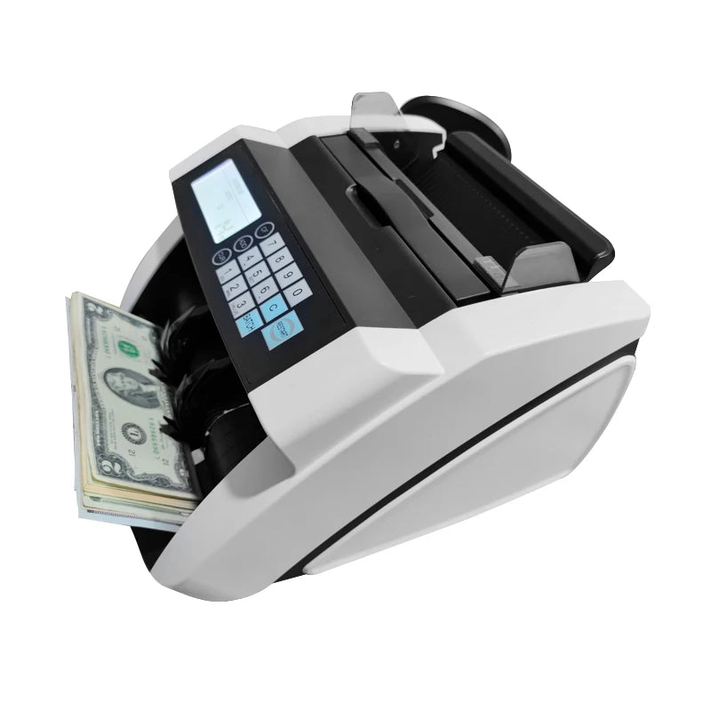 DJOK TL-MC-42 – Compteuse de Billets Professionnelle avec Détection de Faux Billets (UV/MG/IR)