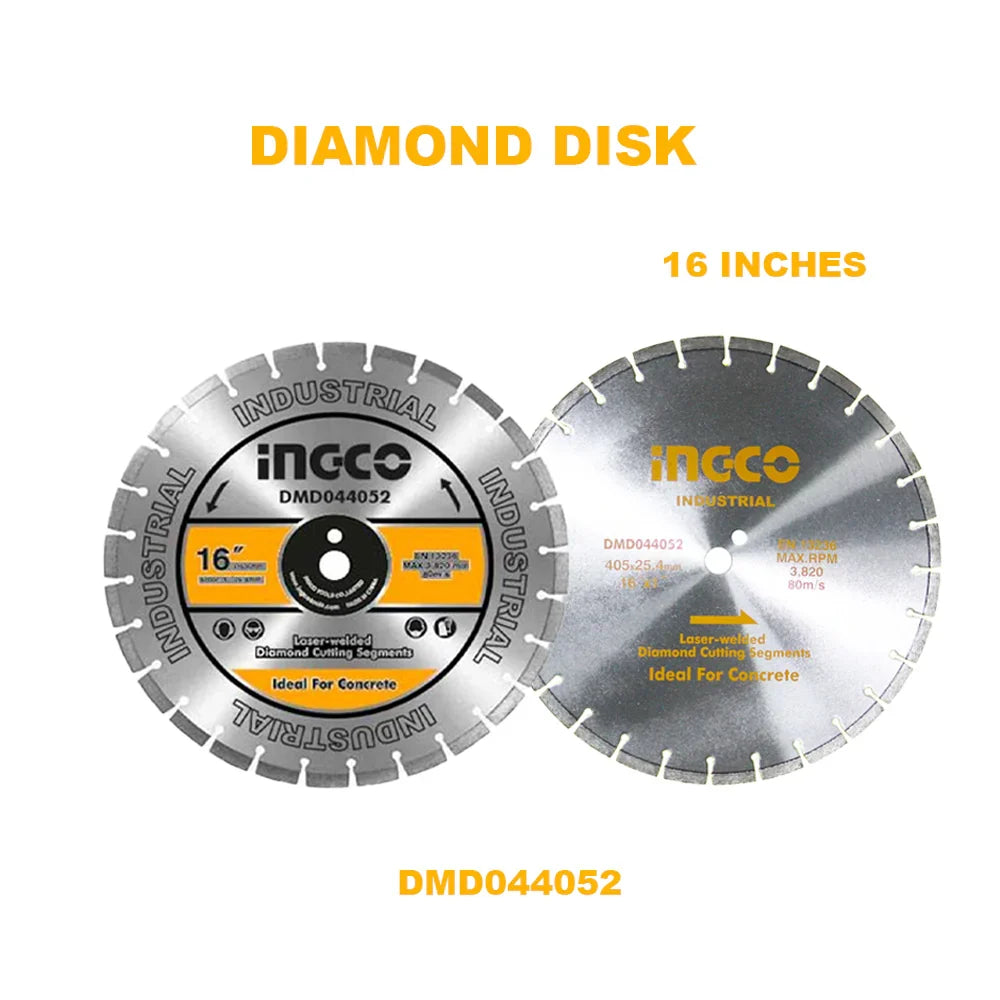 Disque à tronçonner diamant 405 x INGCO DMD044052 — vue 2
