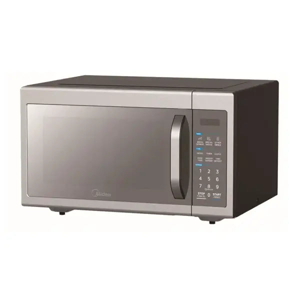 Four à micro onde avec poignée Midea 45 L 1100 W 20 menus de cuisson automatique EM142A2MI-B