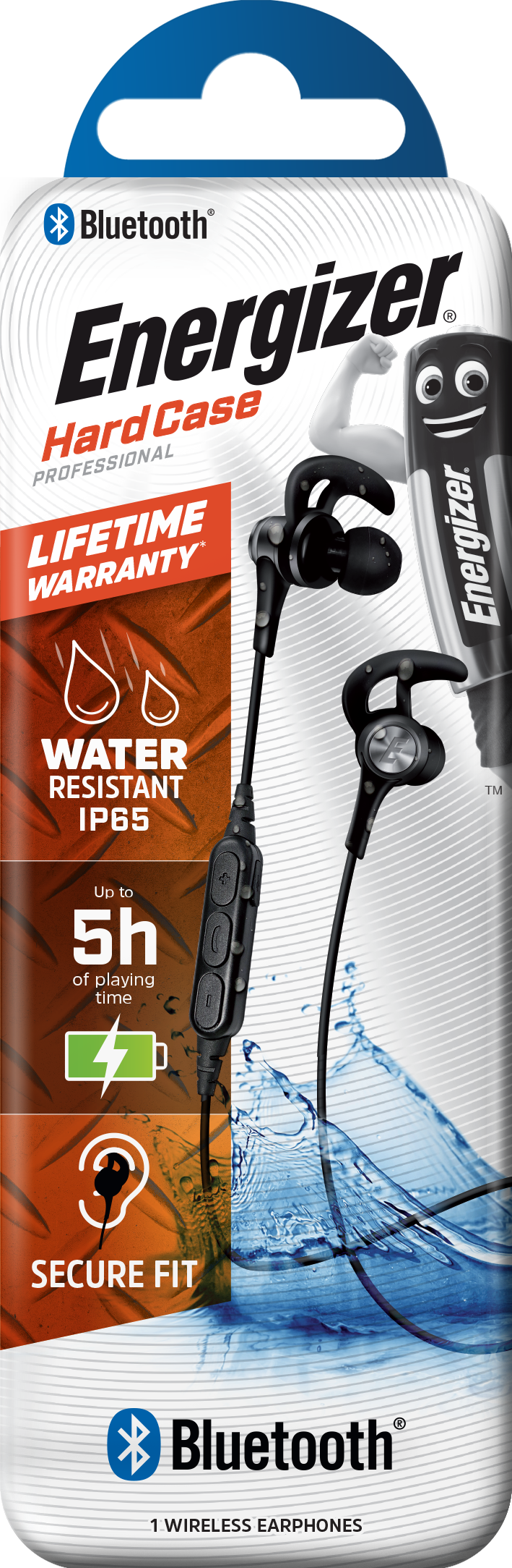 Ecouteurs Bluetooth Sport- ENERGIZER BT 25BR