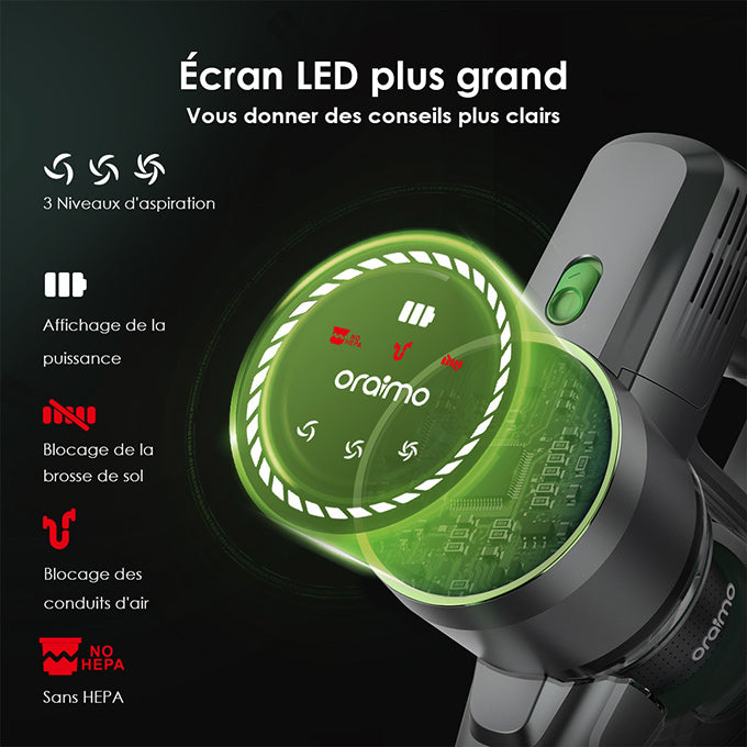 Oraimo OSV-225A en situation d'usage