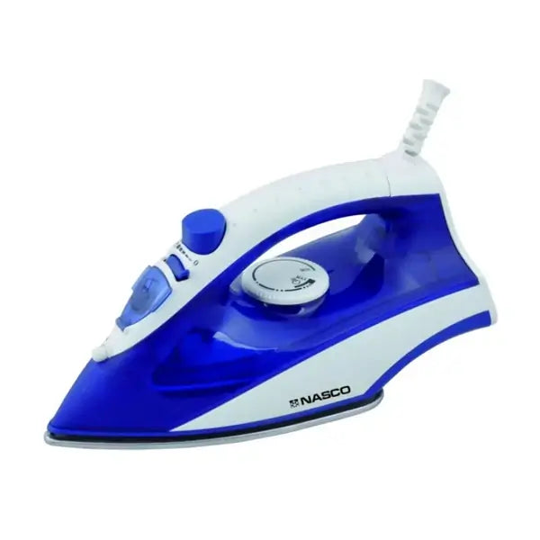 Fer à repasser à Vapeur Nasco 1600 W 170ml Semelle Telfon Bouton de température réglable FR_NA-8817E