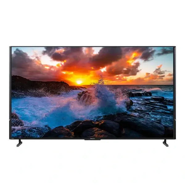 TV Hisense 85″ 4K Smart Mini LED Haut parleur 82 W HDMI Wifi BT USB RJ45 Audio bluetooth H85UX