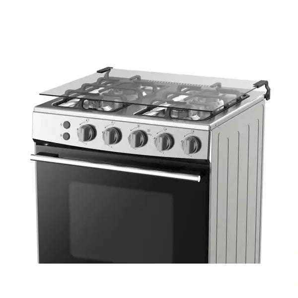 Gazinière 4 feux Hisense 25 W Électrique Four Acier inoxydable HFG60121X — vue 2