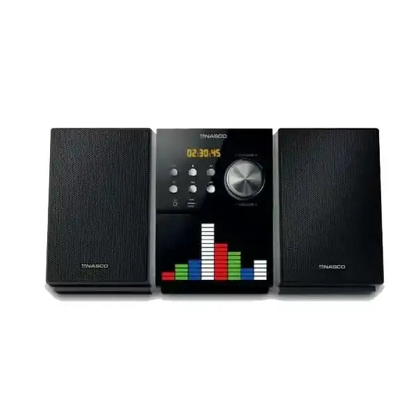 Dvd Micro Hifi Nasco/Usb/Fm Radio/Aux In/Cd Ripping/Dvd/20 W*2 Baffes HIFI_SN-S658