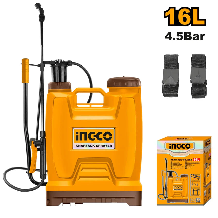 Pulvérisateur à dos 16 L complet 16 L INGCO HSPP41602