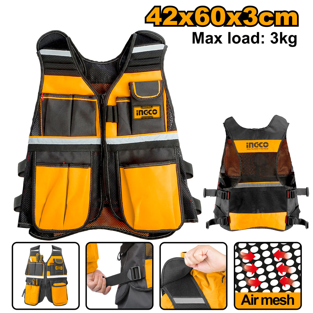 Gilet porte-outils INGCO HTVT0901